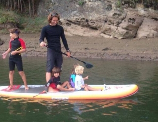  paddle surf con i bambini 